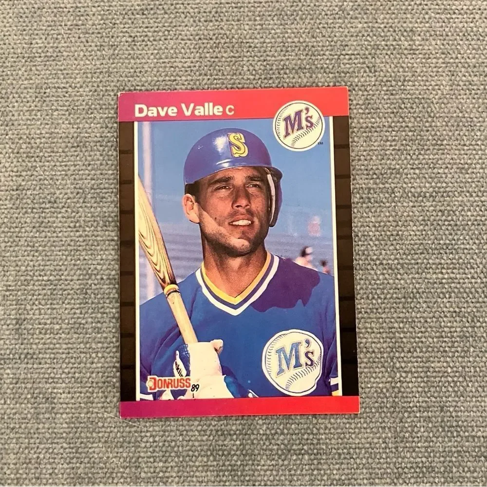 1989 Donruss Seattle Mariners Baseball Card Trading Card